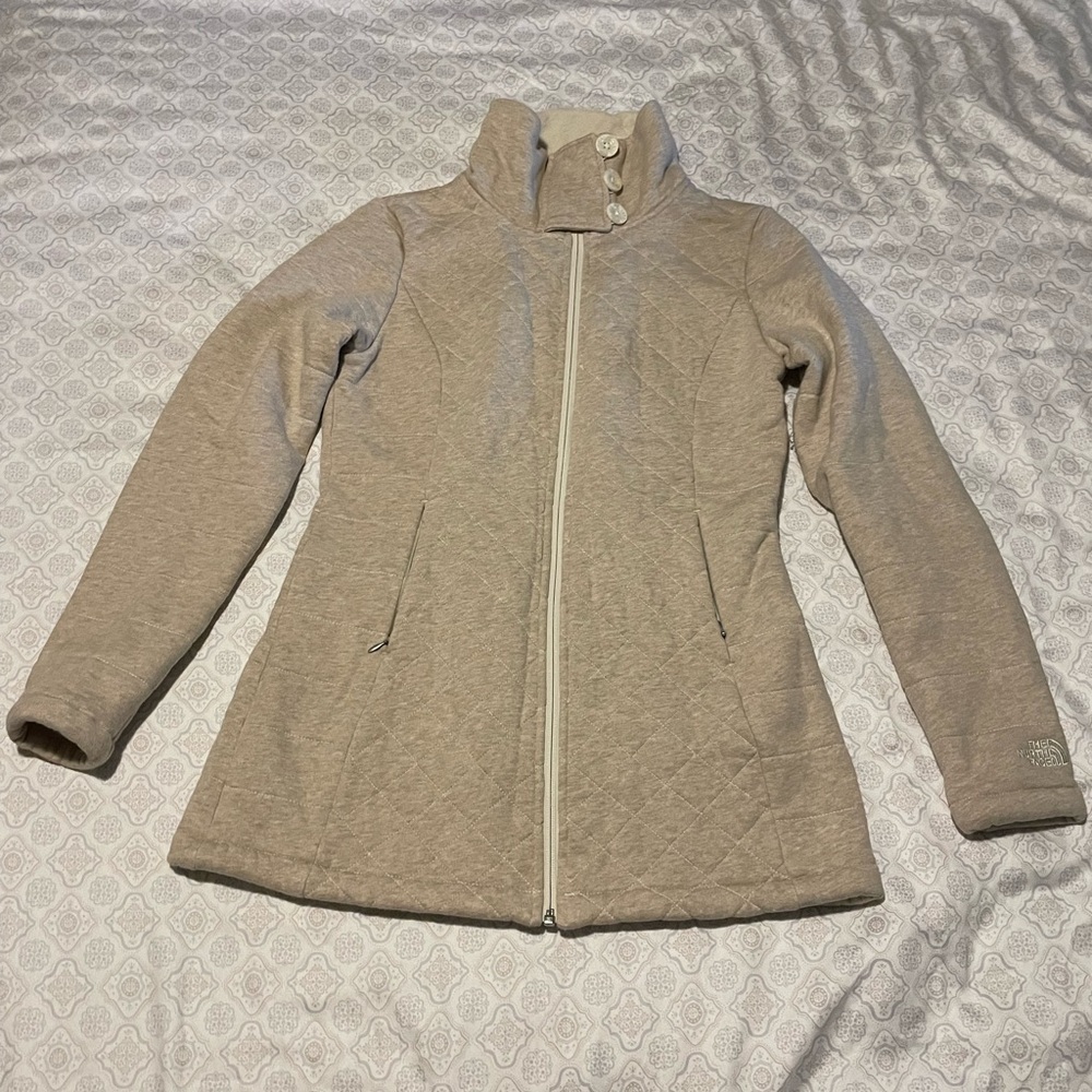 The North Face Women's Beige Quilted Jacket